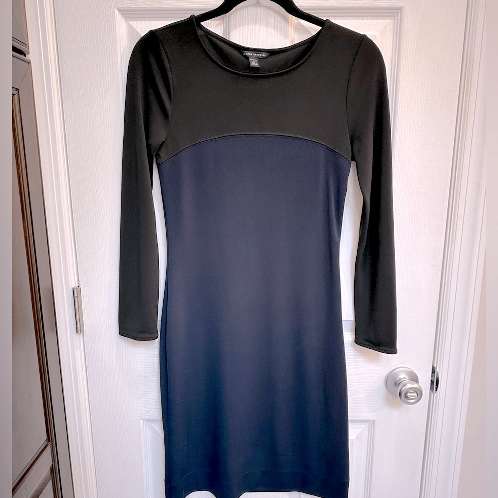 Banana Republic two tone dress size 0
